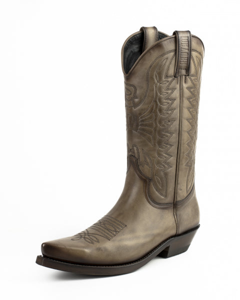 Unisex Boots Cowboy (Texanas) 1920 Model Vintage Taupe (Mayura Boots) | Cowboy Boots Portugal