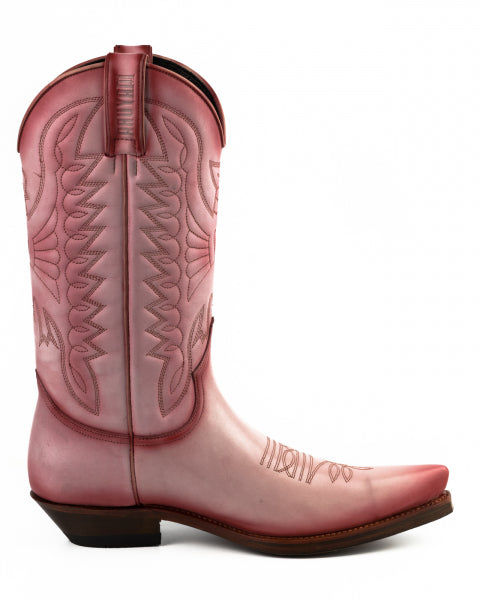 Unisex Boots Cowboy (Texanas) 1920 Model Vintage Pink (Mayura Boots) | Cowboy Boots Portugal