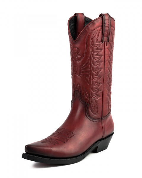 Unisex Boots Cowboy (Texanas) Model 1920 Vintage Rojo 15-18C (Mayura Boots) | Cowboy Boots Portugal
