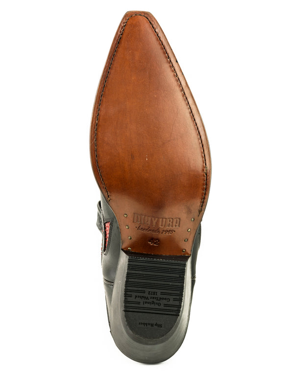 Boots Cowboy Man 1935 C Mex Crazy Old Negro Piton Natural Red | Cowboy Boots Portugal