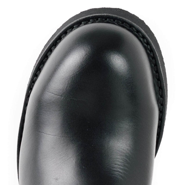 Men's and Women's Biker Boots Black 1590-6 Pull Oil Negro (Mayura Boots)