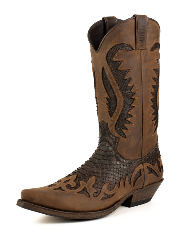 Desert 2567 Dark Brown Oleated Leather Men's Boots