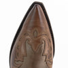 Men's and women's boots Cowboy (Texanas) Two-tone brown 17 Stbu Taupe Ecotan