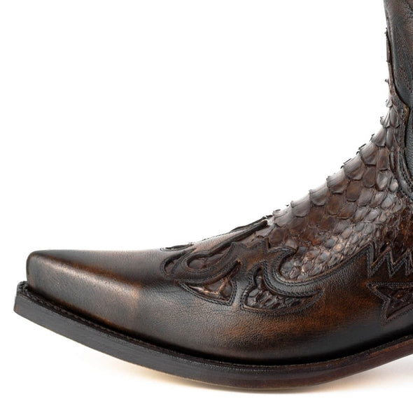 Men's and Women's Boots Cowboy (Texanas) Brown 1935 Milanelo Zamora
