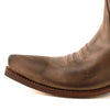 Men's and Women's Boots Cowboy (Texan) Brown 20 in Crazy Old Sadale (Mayura Boots)