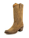 Women's Boots Cowboy 2526 Brown Suede